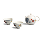 Product info: 鬥彩大吉（雞）壺組