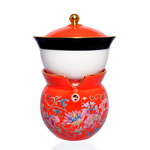 Product info: 小乾隆‧茶器(番蓮紅)