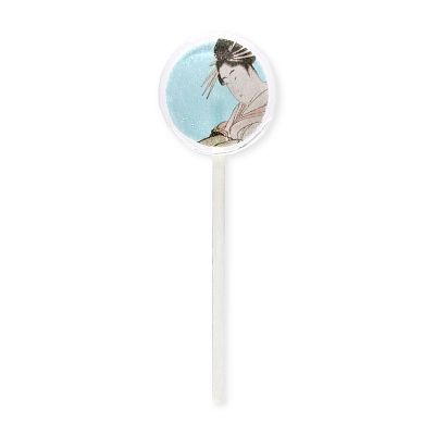 Product info: 五明樓花扇棒棒糖-青
